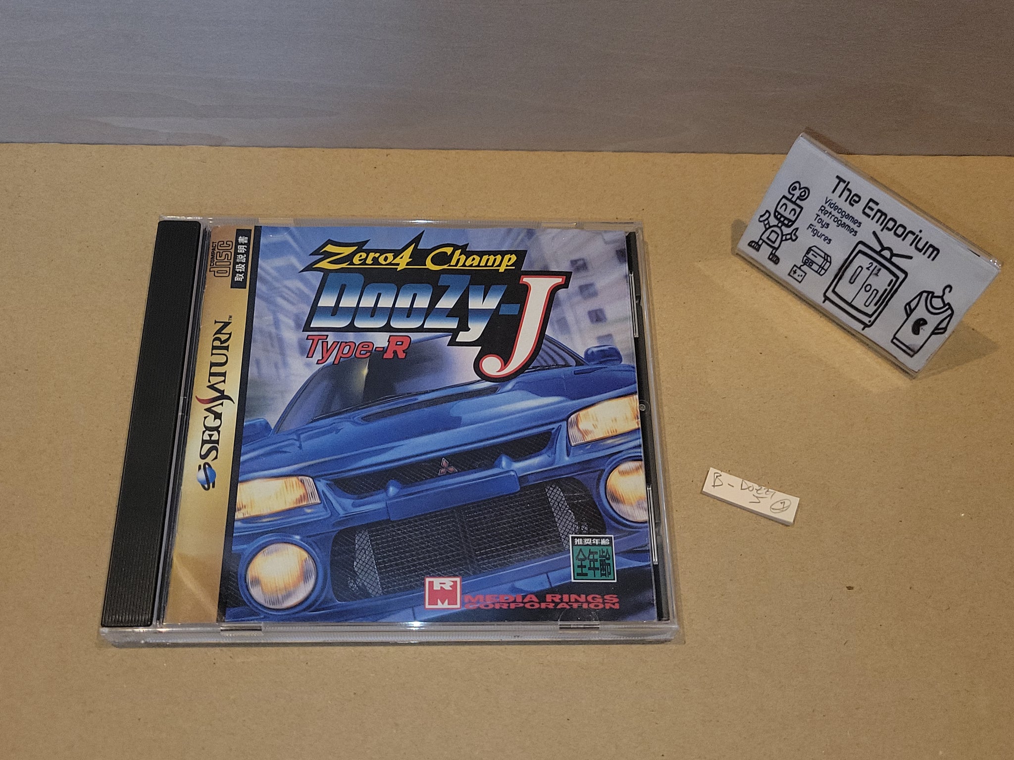 Jeu Sega Saturn Zero 4 Champ Doozy-J Type-R - Version Japonaise NTSC-J, Très Bon État