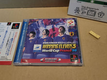 Load image into Gallery viewer, World Soccer Jikkyou Winning Eleven 3: World Cup France &#39;98 - Sony PS1 Playstation
