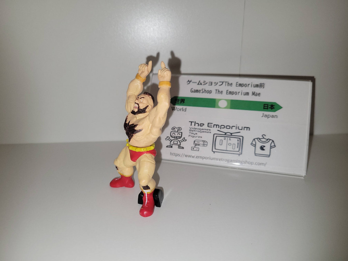 Zangief Gashapon Street Fighter 2 Winning Pose - toy action figure gadgets