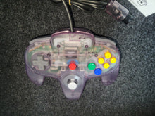 Load image into Gallery viewer, Nintendo 64 Controller Clear Purple - Nintendo64 N64 Nintendo 64
