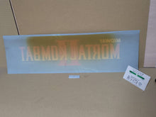 Load image into Gallery viewer, Mortal Kombat II Original Marquee Pop - Arcade poster artset
