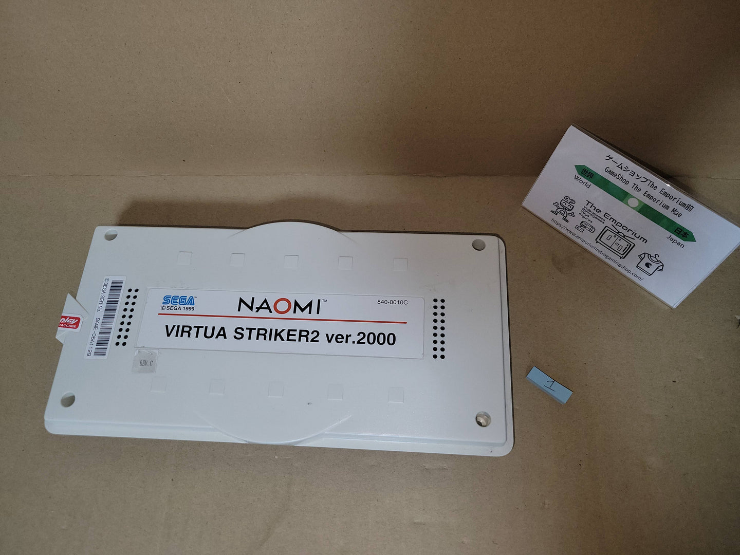 Virtua Striker 2 Ver.2000 - Sega Naomi Cartridge - Arcade Pcb Printed Circuit Board