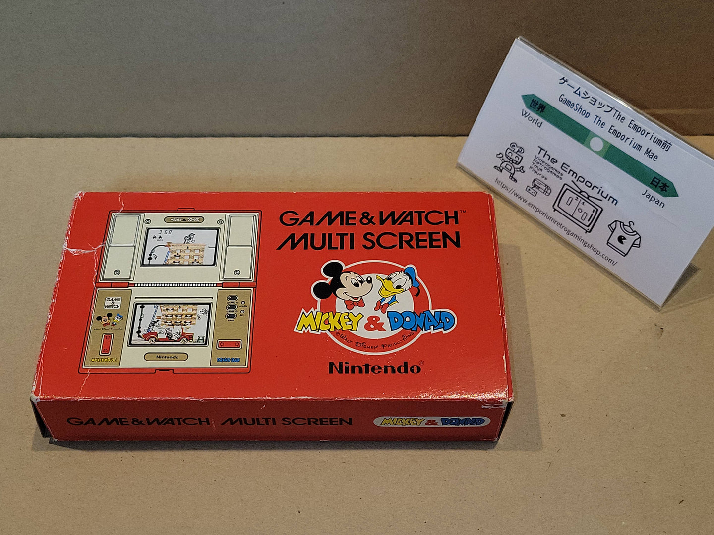 MICKEY & DONALD Multi Screen Game&Watch Nintendo - toy action figure gadgets