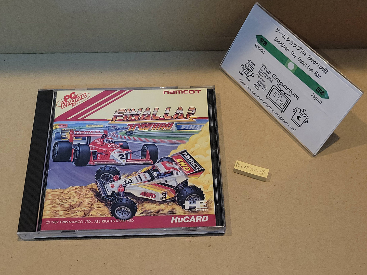 Final Lap Twin - Nec Pce PcEngine