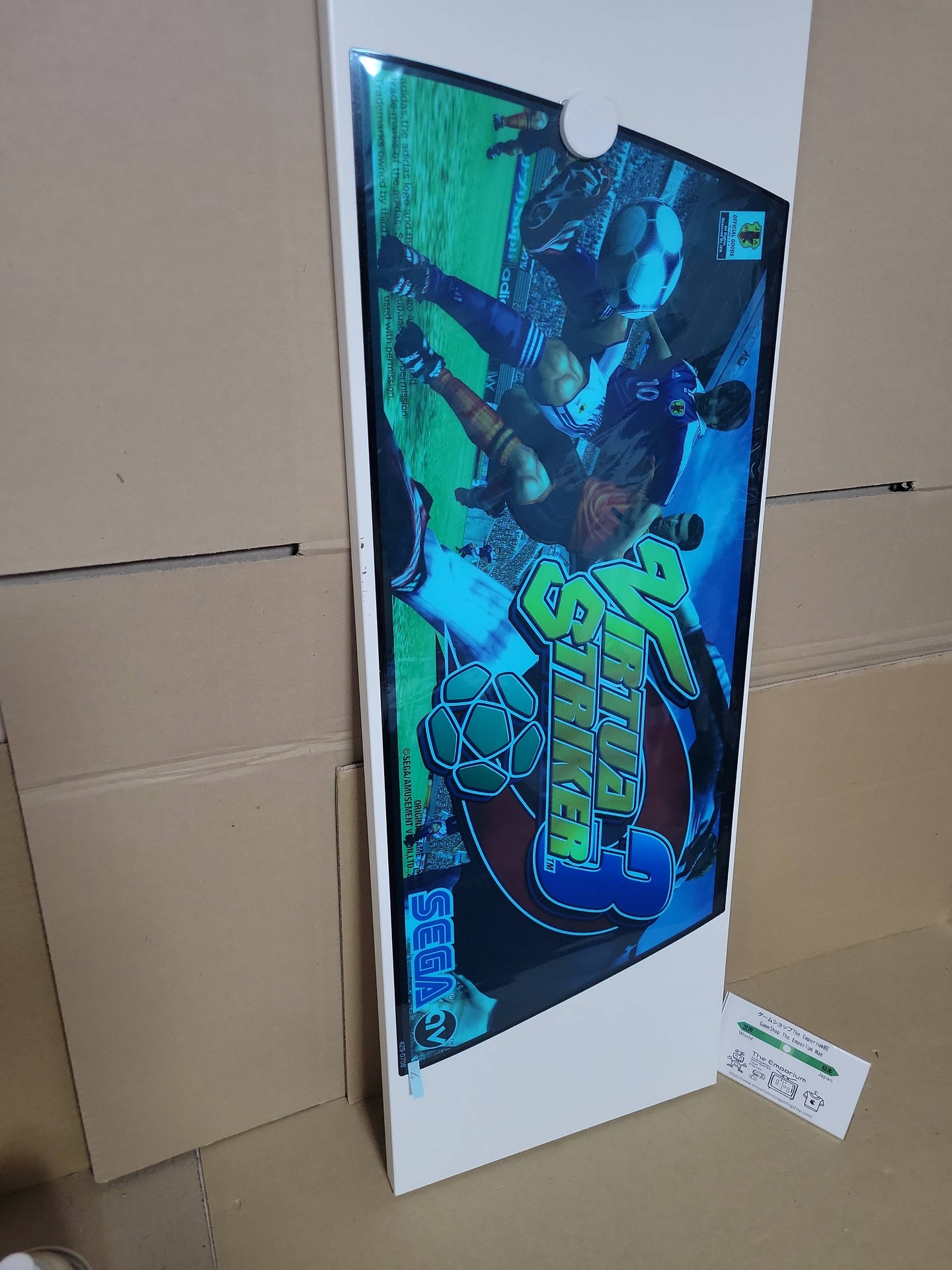 Virtua Striker 3 Blast/Naomi Marquee - Arcade poster artset