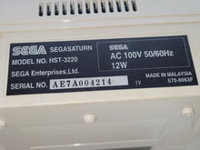 Load image into Gallery viewer, Sega Saturn Console - Sega Saturn sat stn
