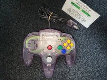Load image into Gallery viewer, Nintendo 64 Controller Clear Purple - Nintendo64 N64 Nintendo 64
