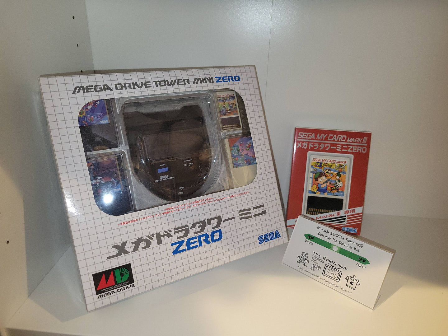 Megadora Tower Mini ZERO with mini MarkIII cards replica - toy action figure gadgets