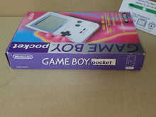 Load image into Gallery viewer, Gameboy Pocket Silver (with Backlight screen) - Nintendo GB GameBoy
