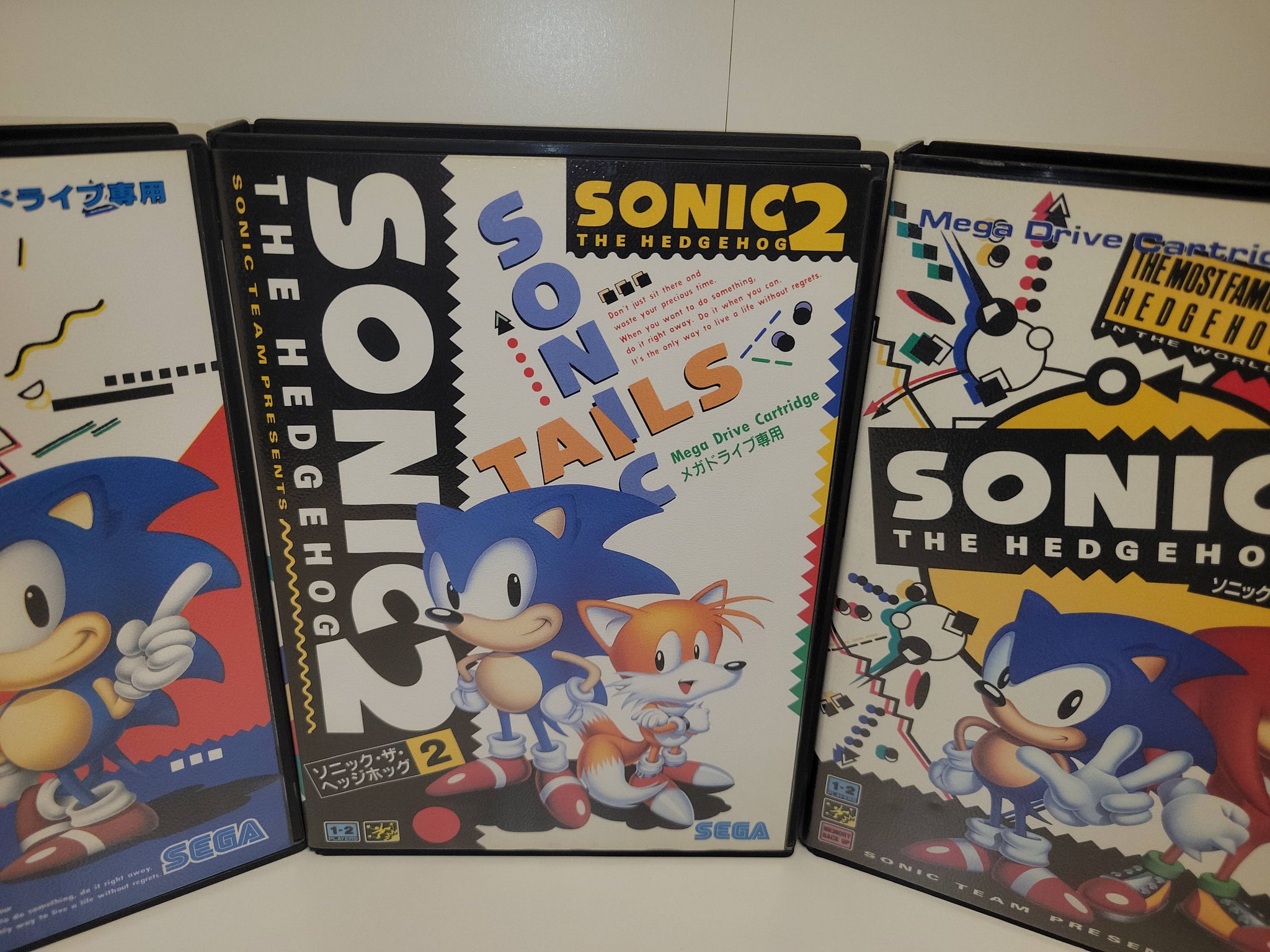 Sonic The Edgehog 1+2+3 Set - Sega MD MegaDrive – The Emporium