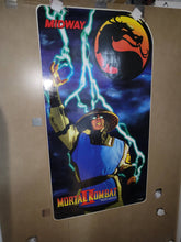 Load image into Gallery viewer, Mortal Kombat II Cabinet Side Stickers - Arcade poster artset
