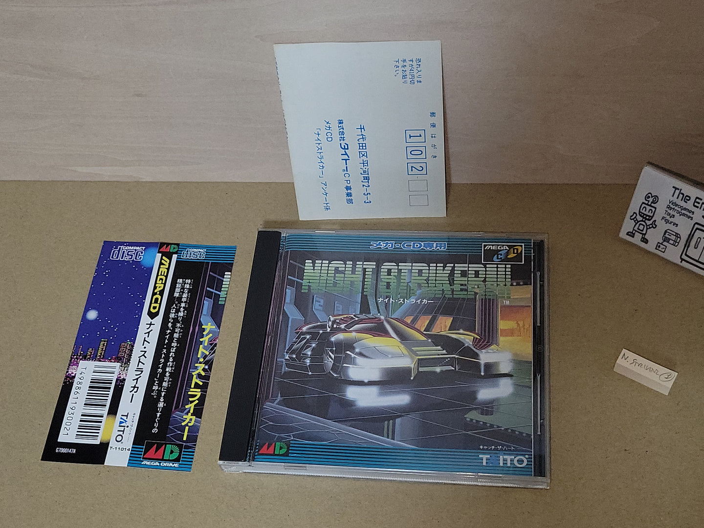 marco - NightStriker - Sega MCD MD MegaDrive Mega Cd