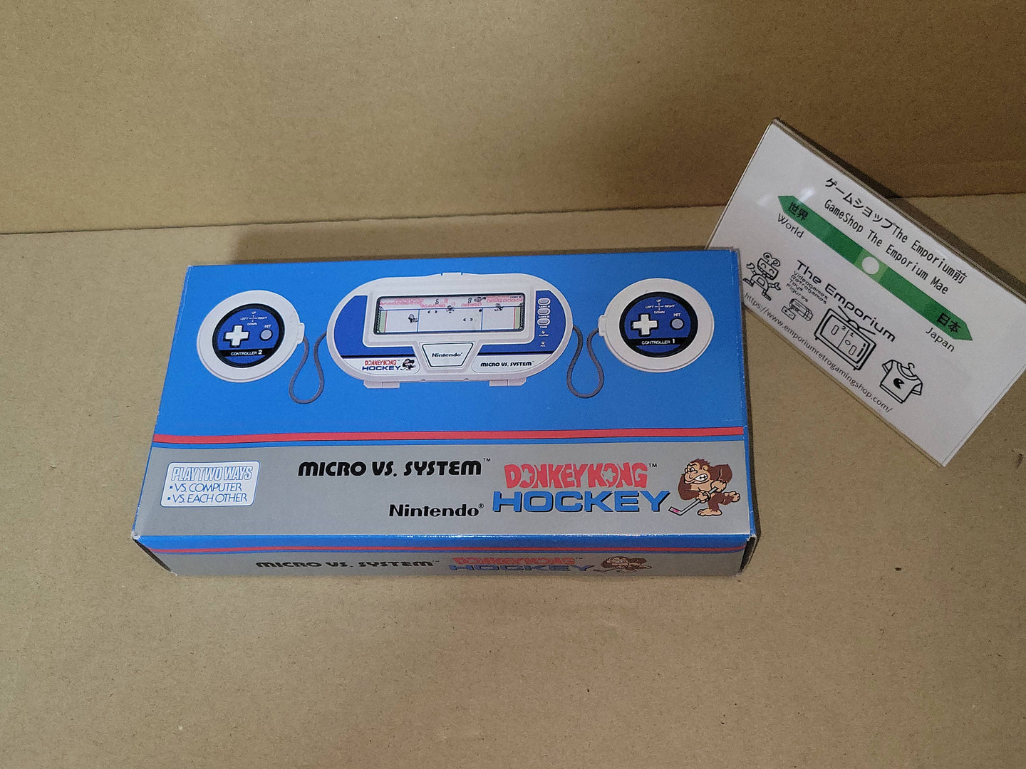 Nintendo Game & Watch Micro VS System Donkey Kong Hockey HK-303 - toy action figure gadgets
