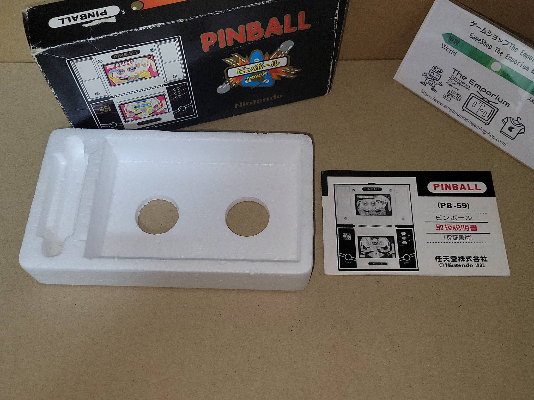 任天堂GAME&WATCH MULTI SCREEN PINBALL PINBALL 1983 Multi Screen PB-59 Game&Watch Nintendo - toy