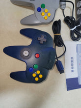 Load image into Gallery viewer, Nintendo 64 Console - black + 4 Games - Nintendo64 N64 Nintendo 64
