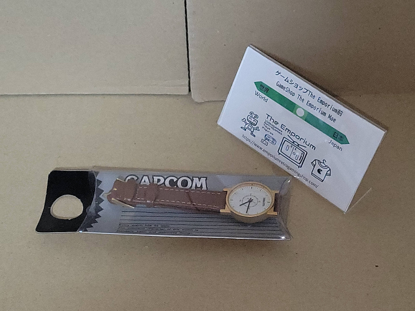 CAPCOM Original Wristwatch, Not for Sale - toy action figure gadgets