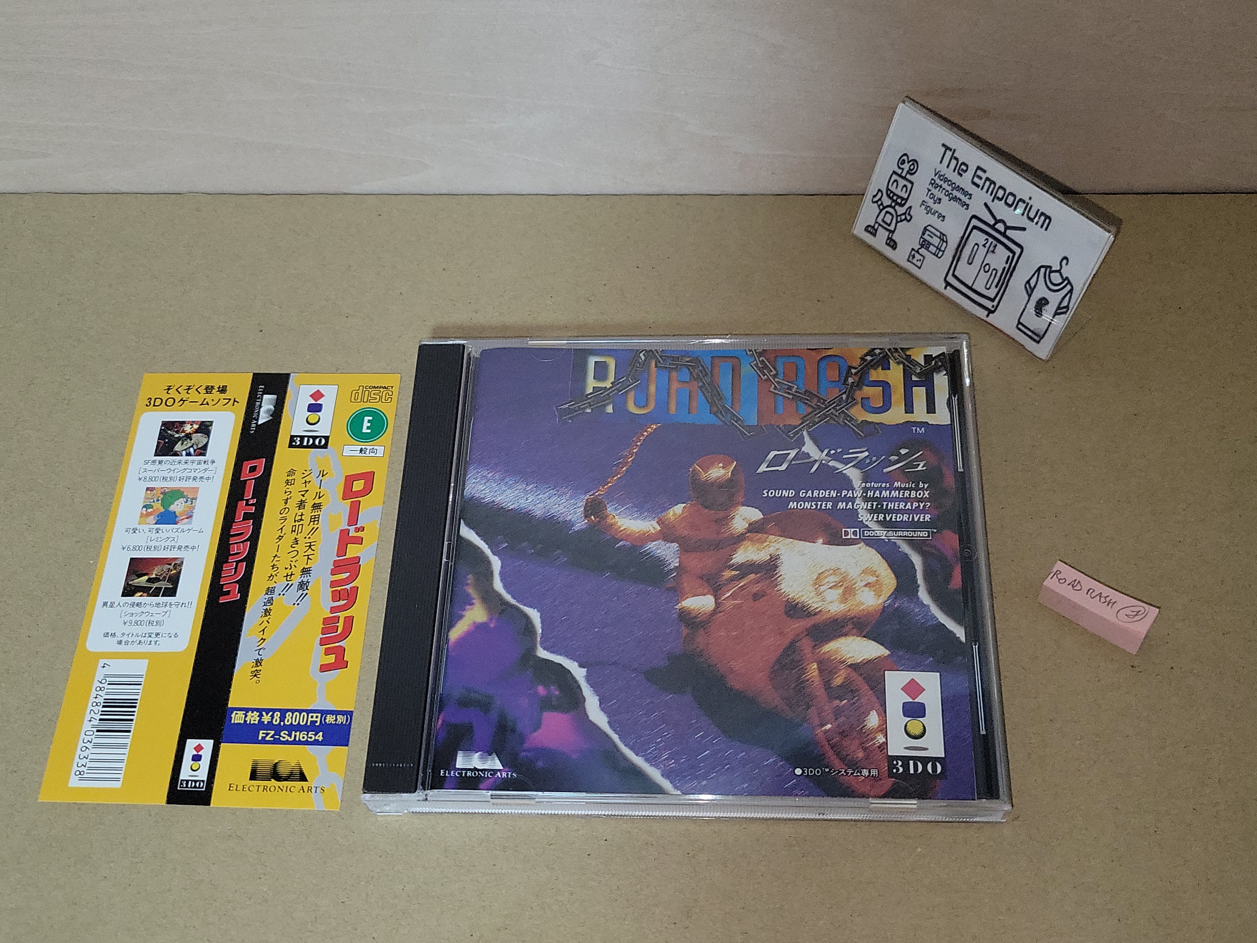 Road Rash - Panasonic 3do – The Emporium RetroGaming Shop