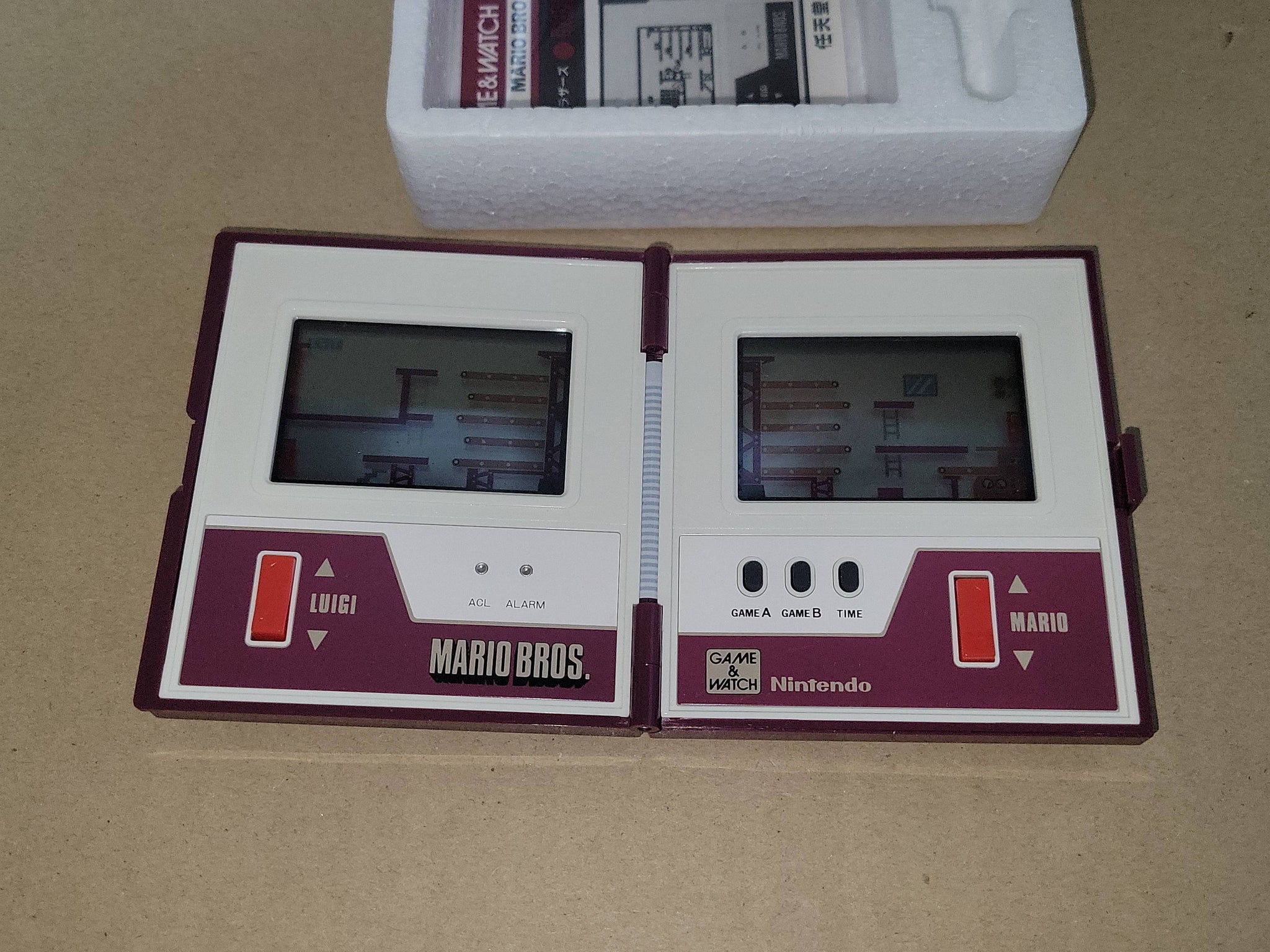 MARIO BROS. MW-56 Game&Watch Nintendo - toy action figure