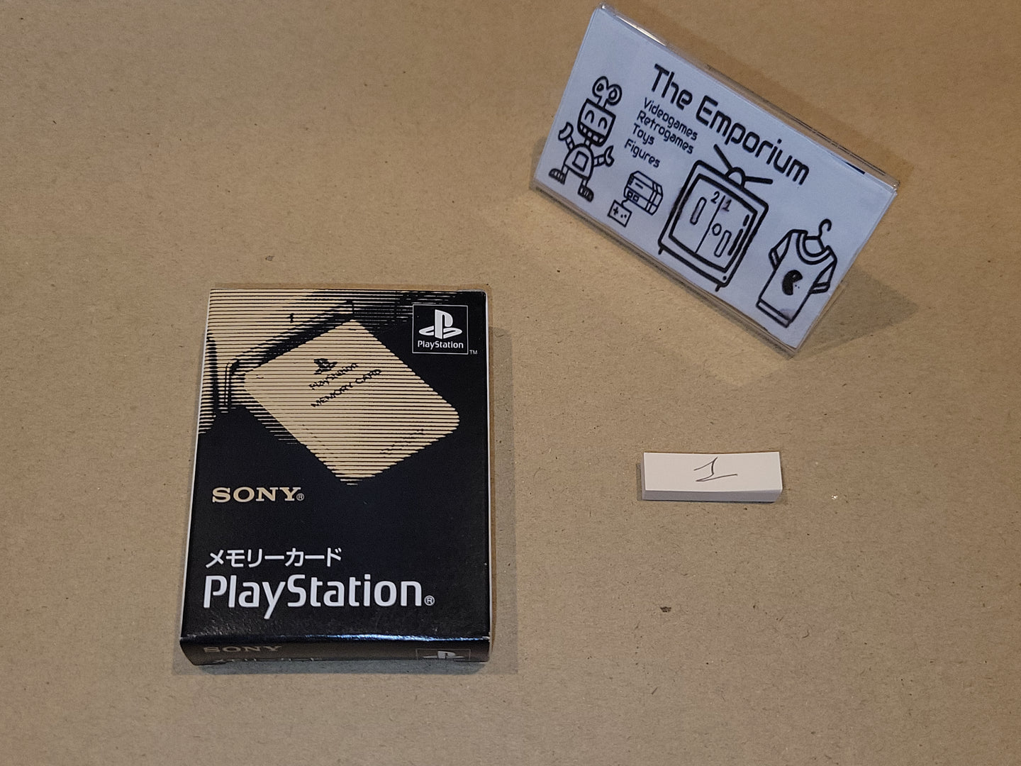 Sony Playstation Original Memory Card Scph-1020 - Sony PS1 Playstation