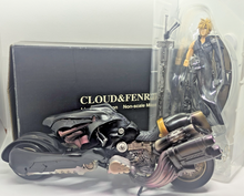 Load image into Gallery viewer, Final Fantasy Vii Advent Children Cloud Strife &amp; Fenrir Figure Limited - toy action figure gadgets
