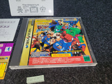 Load image into Gallery viewer, Marvel Super Heroes vs. Street Fighter - Sega Saturn sat stn
