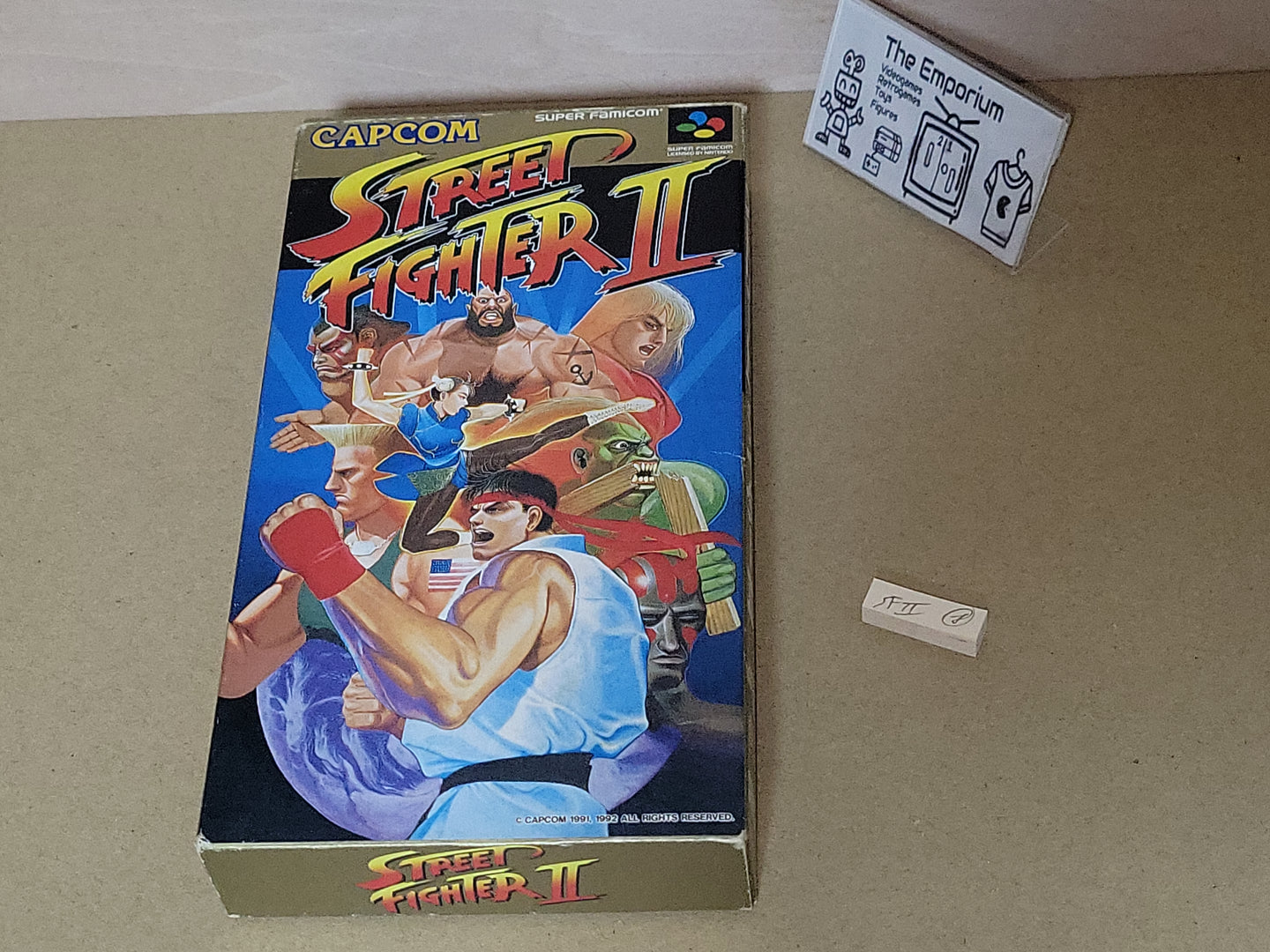Street Fighter II: The World Warrior - Nintendo Sfc Super Famicom