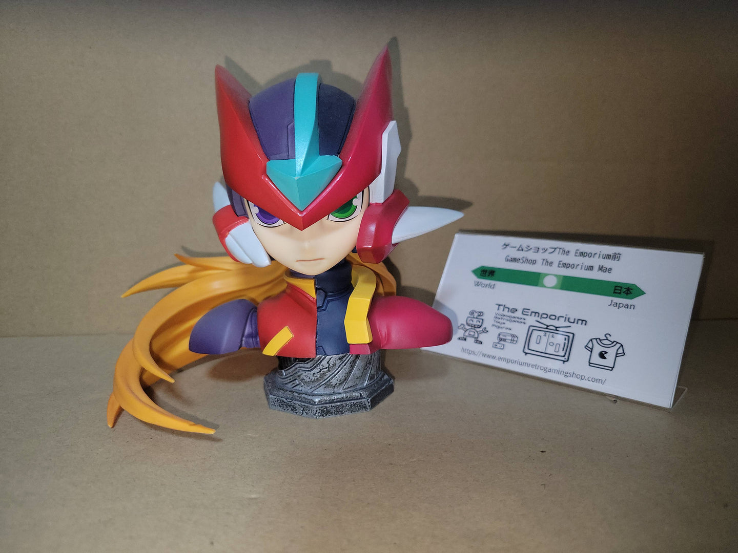 RockMan  Zero & ZX Double Hero Collection e-Capcom Limited Edition Bonus Only - toy action figure gadgets