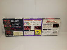 Load image into Gallery viewer, Virtual Boy 3 Games Set (Vertical Force+Red Alarm+Panic Bomber) - Nintendo Virtual Boy VB
