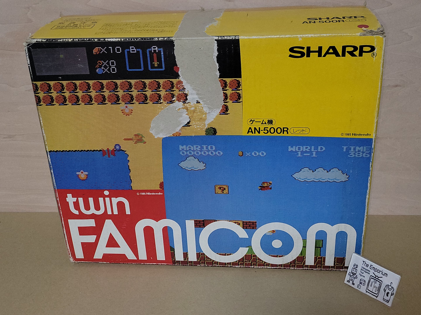 Sharp Twin Famicom AN-500R console - Nintendo Fc Famicom