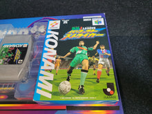 Load image into Gallery viewer, Nintendo 64 Console - black + Perfect Strikers - Nintendo64 N64 Nintendo 64
