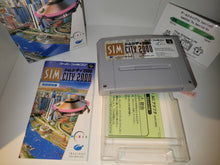 Load image into Gallery viewer, Sim City 2000 - Nintendo Sfc Super Famicom
