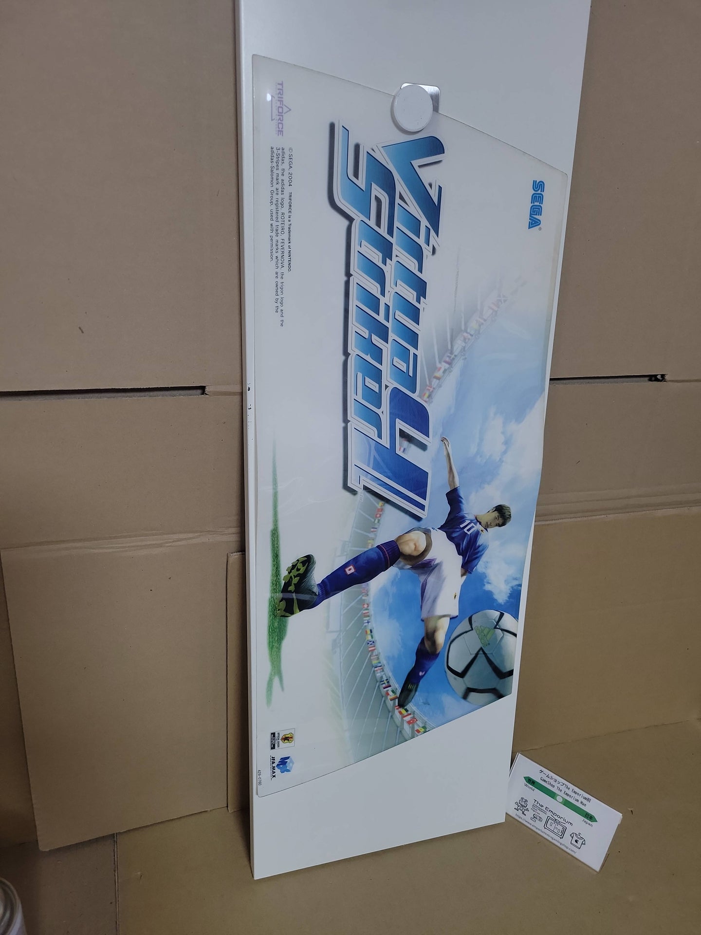 Virtua Striker4 Blast/Naomi Marquee - Arcade poster artset