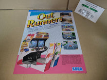 Load image into Gallery viewer, OutRunners Promo Flyer A4 - arcade artset art set
