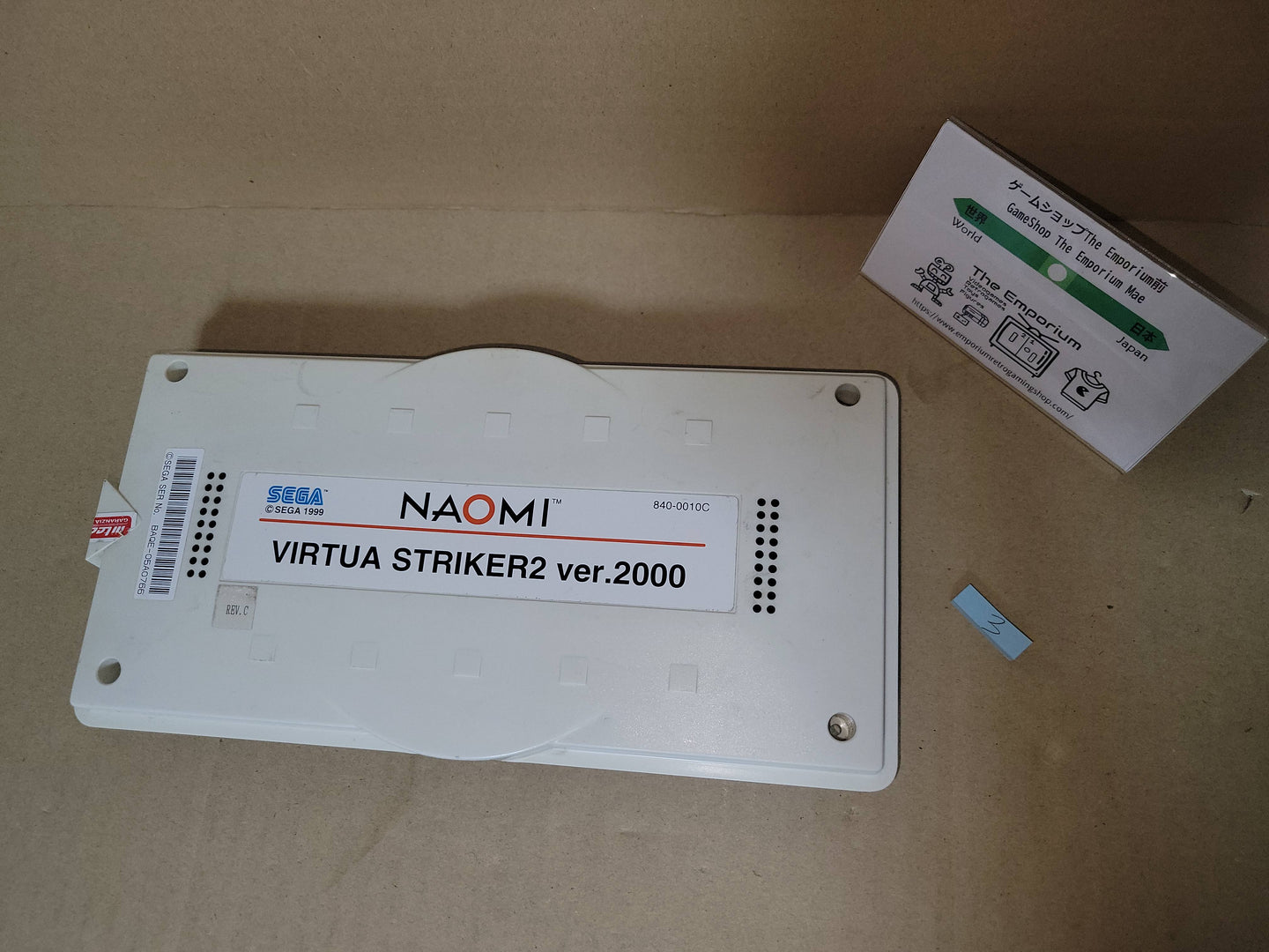 Virtua Striker 2 Ver.2000 - Sega Naomi Cartridge - Arcade Pcb Printed Circuit Board