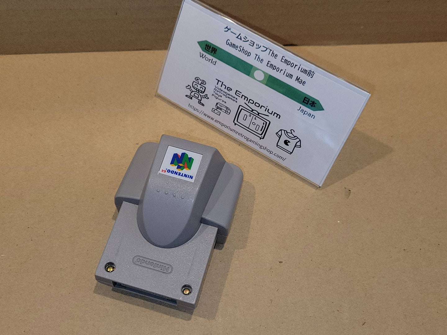 Rumbke pack - nintendo 64 n64 japan