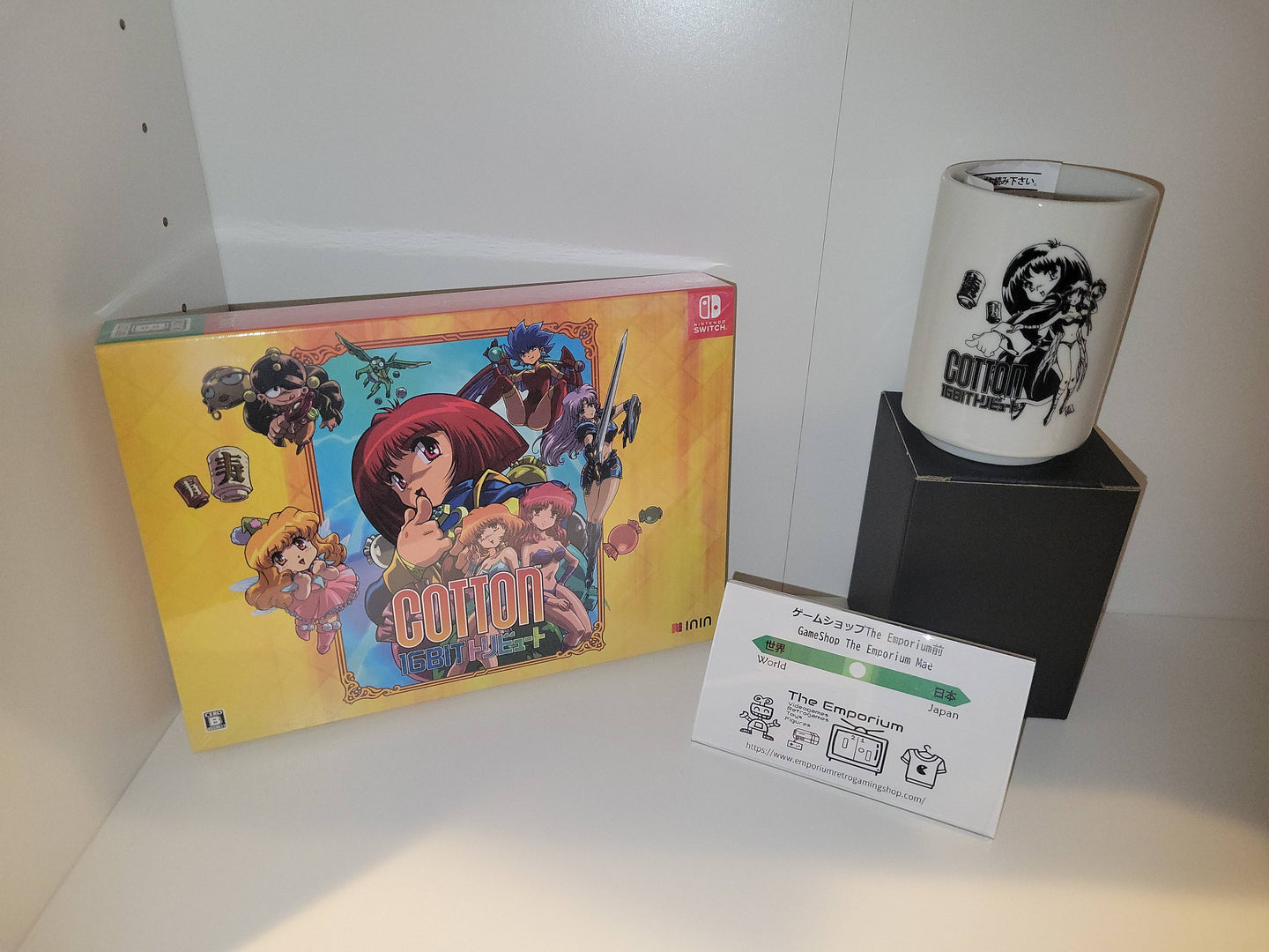 Cotton 16Bit Tribute Special Edition with TEA CUP - Nintendo Switch NSW