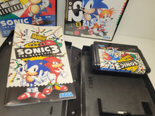 Load image into Gallery viewer, Sonic The Edgehog 1+2+3 Set - Sega MD MegaDrive
