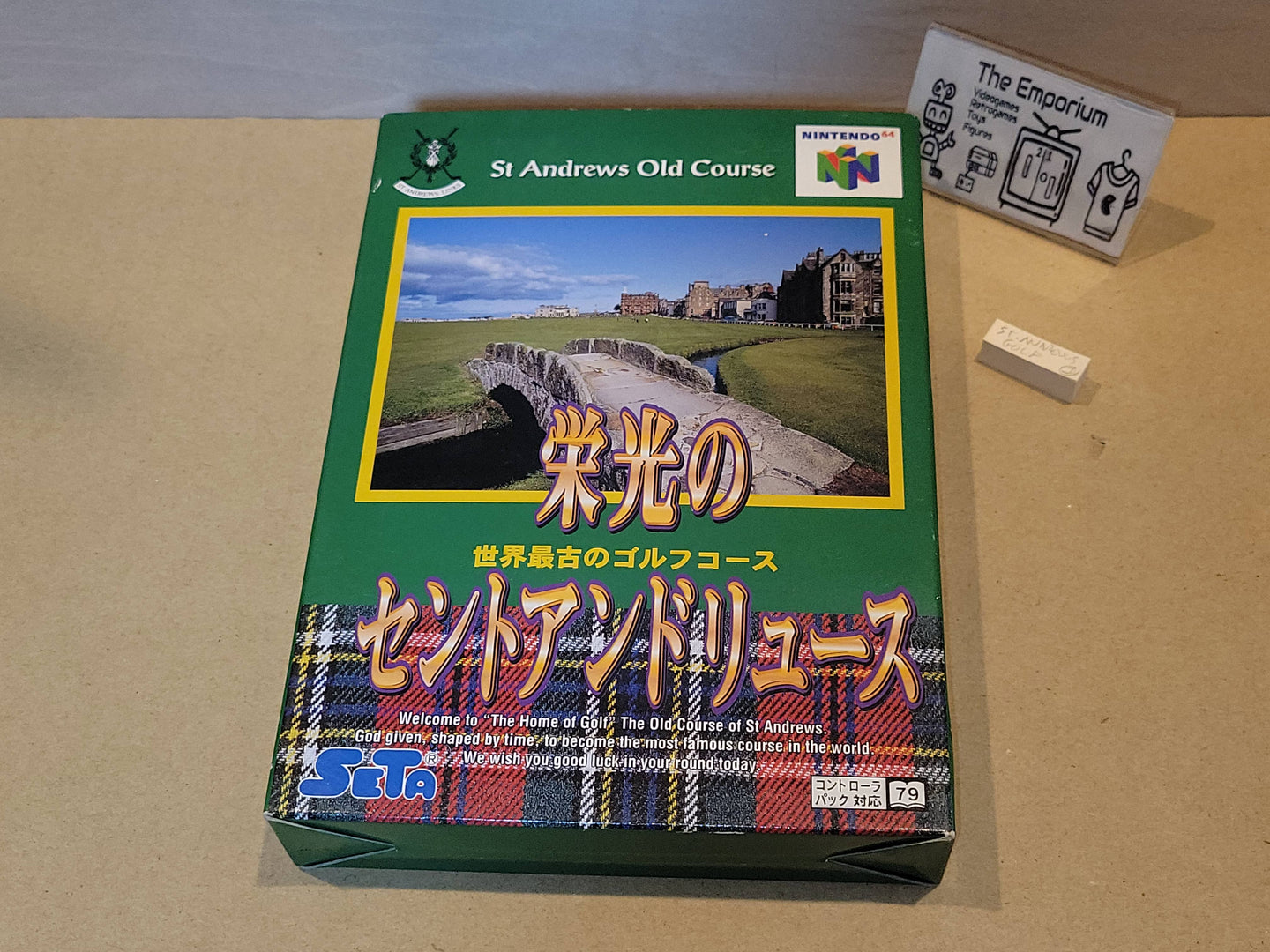 St. Andrews Old Course - Nintendo64 N64 Nintendo 64