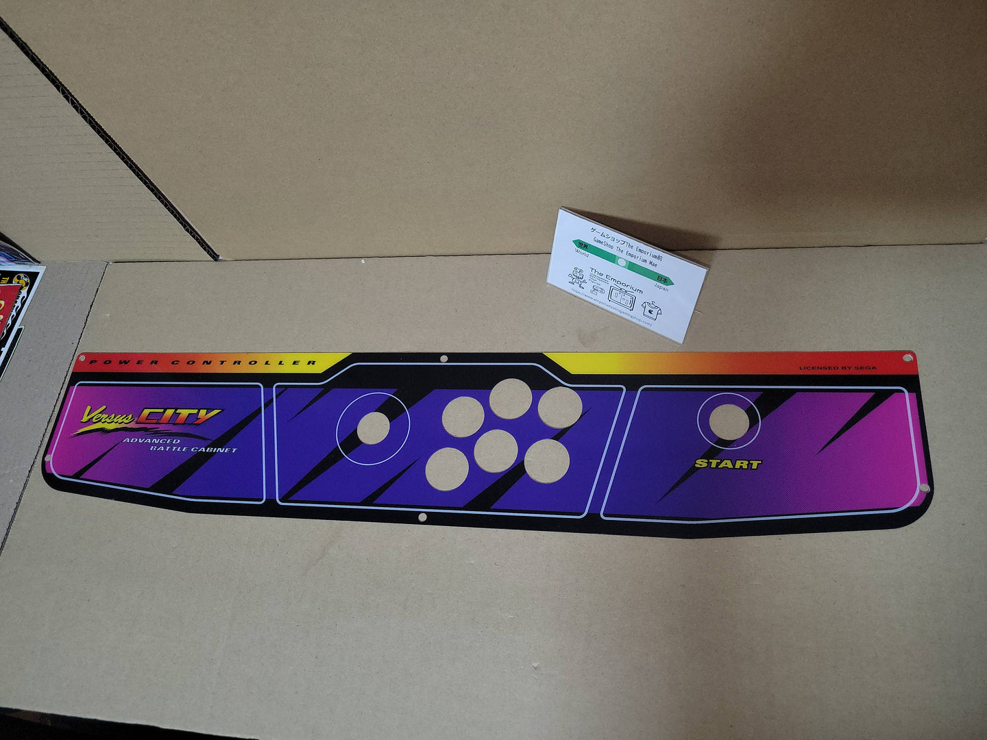 Vs City Nos  STICKER for 1Player - Arcade poster artset