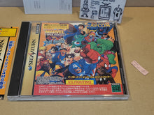 Load image into Gallery viewer, Marvel Super Heroes vs. Street Fighter - Sega Saturn sat stn
