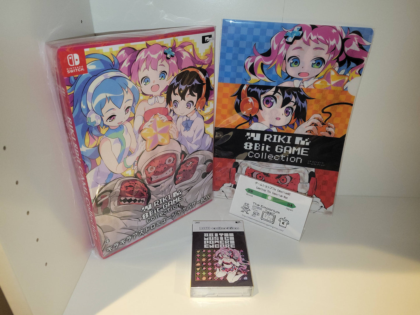 RIKI 8Bit GAME Collection Special Edition Kirakira Astro Music Power Box - Nintendo Switch NSW