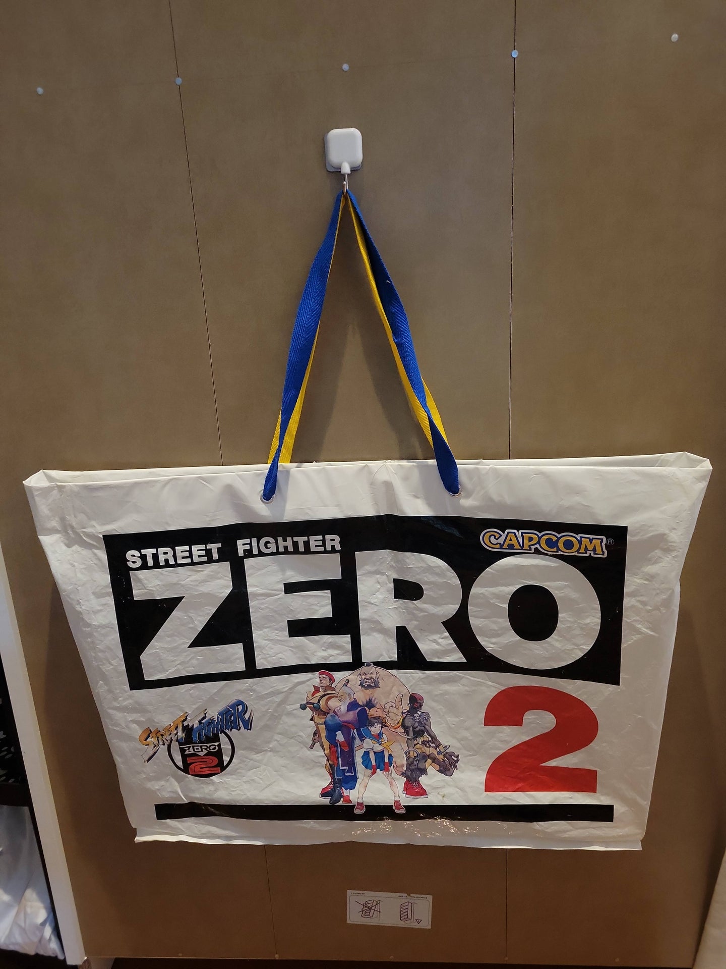 Street Fighter Zero 2 Promo Bag - toy action figure gadgets