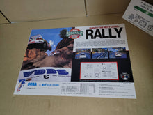 Load image into Gallery viewer, Sega Rally Promo Flyer A4 - arcade artset art set
