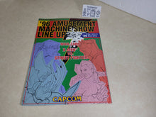 Load image into Gallery viewer, Capcom AM Show'96  Promo Flyer A4 - arcade artset art set
