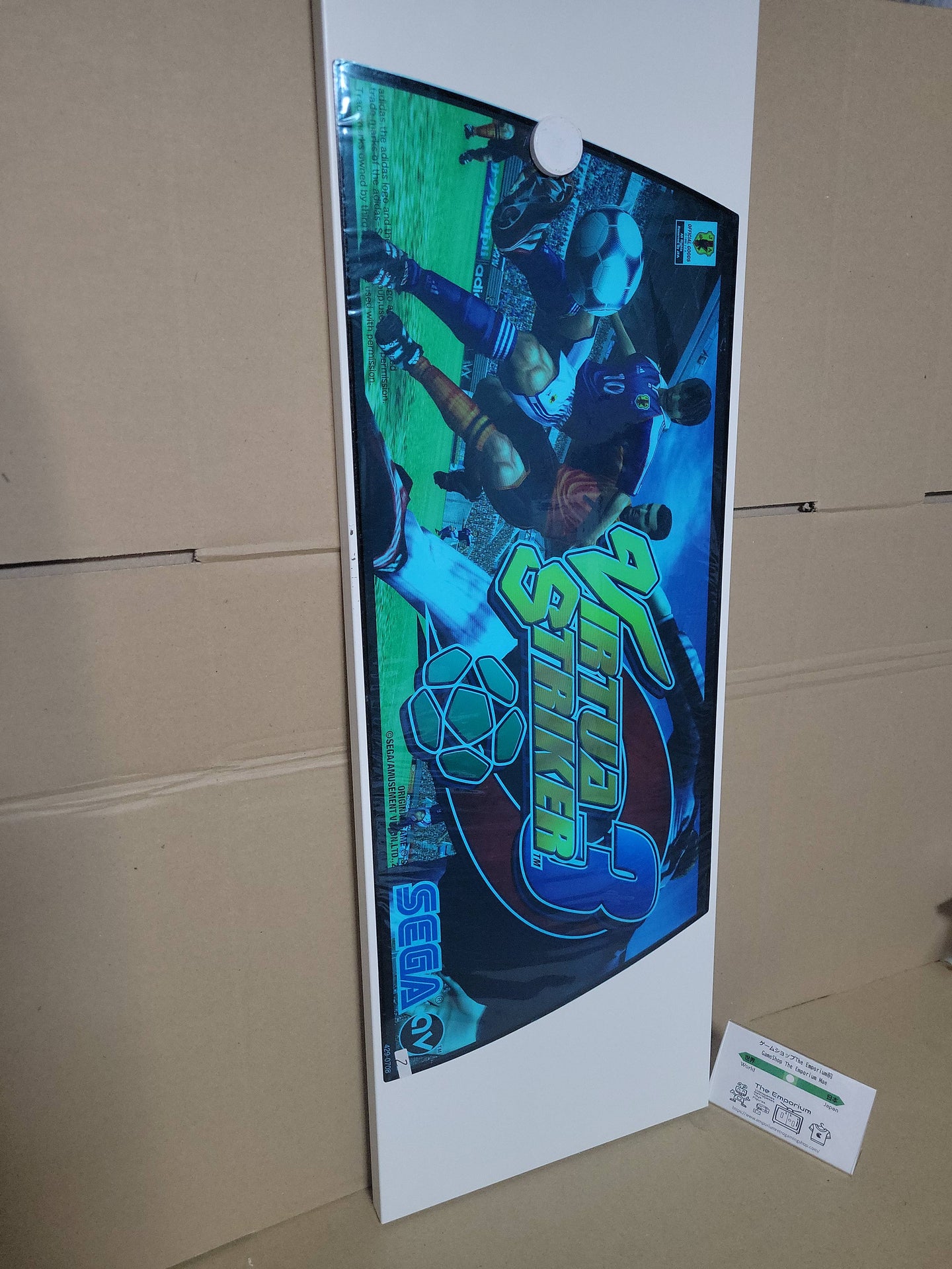 Virtua Striker 3 Blast/Naomi Marquee - Arcade poster artset