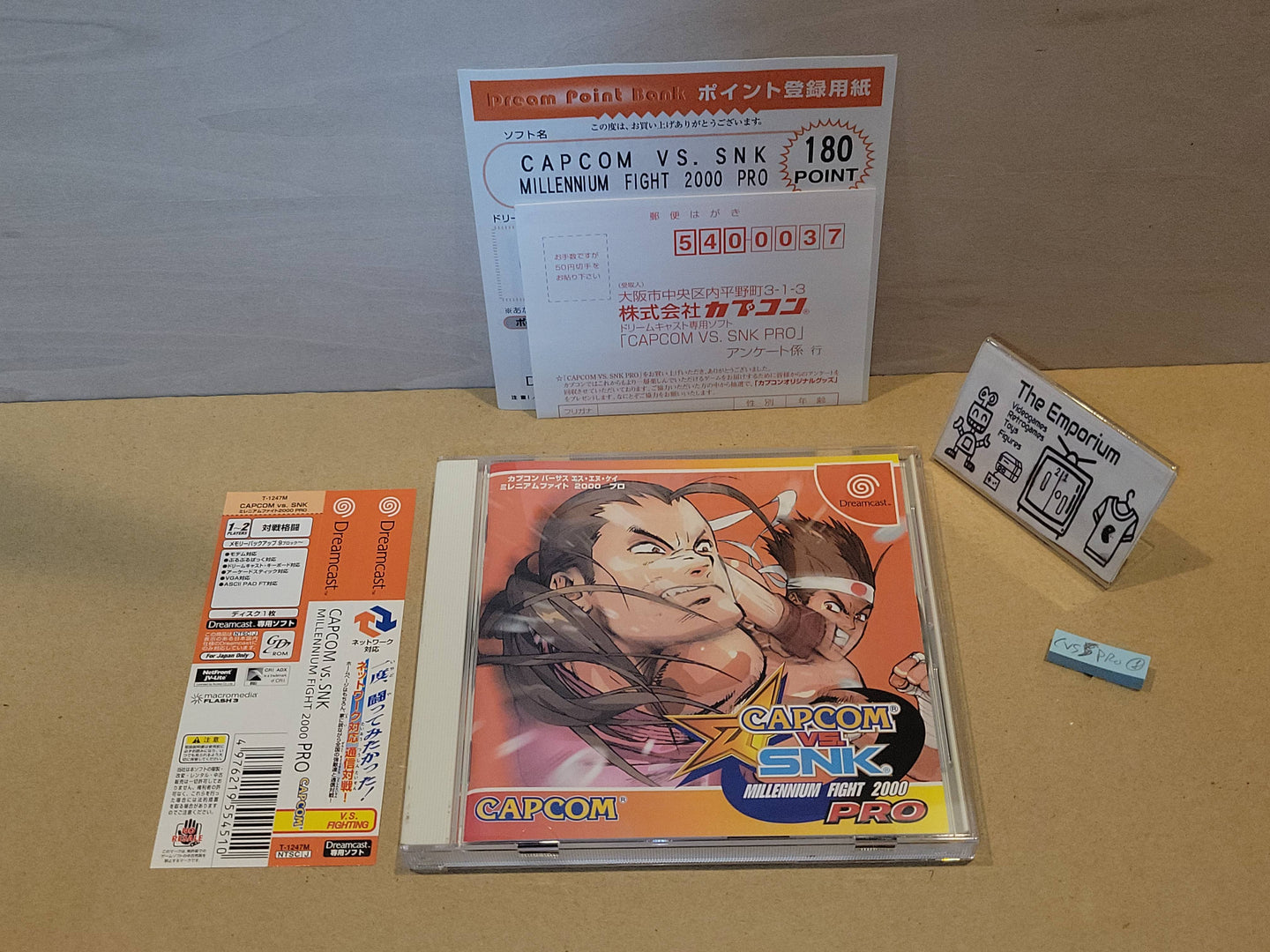 Capcom vs Snk PRO - Sega dc Dreamcast