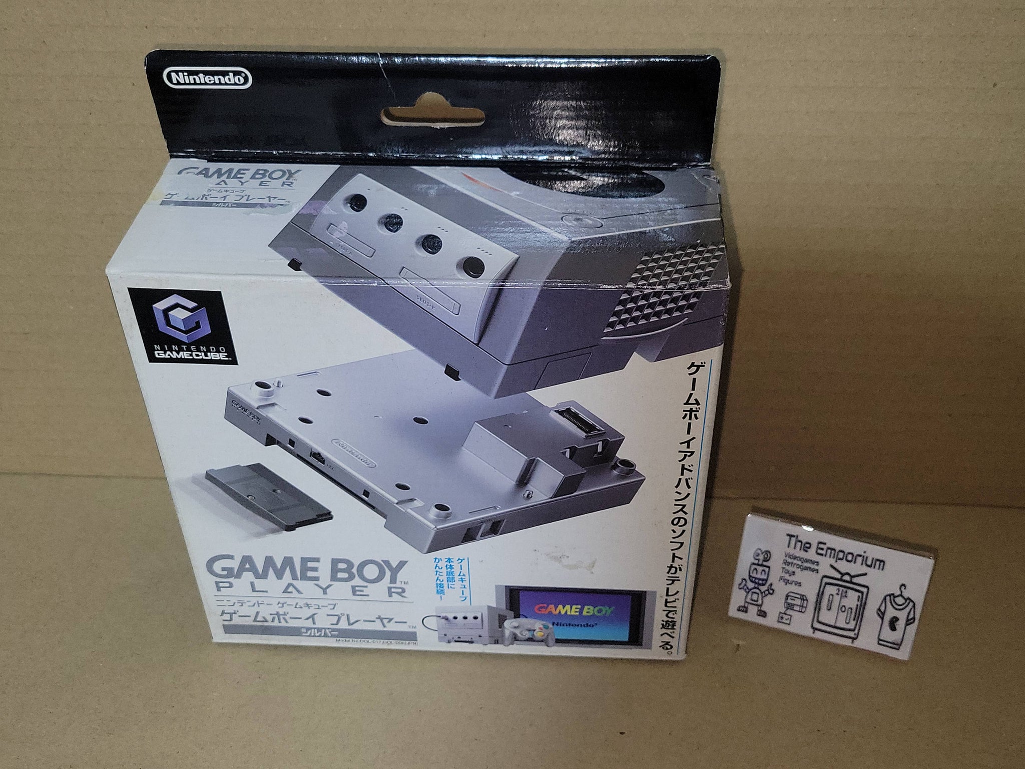 Game Boy Player Dol-017 Cinza / Silver Para Game Cube Original - Melhora o Preço Game Boy Player Dol-017 Cinza / Silver Para Game Cube Original - Melhora o Preço