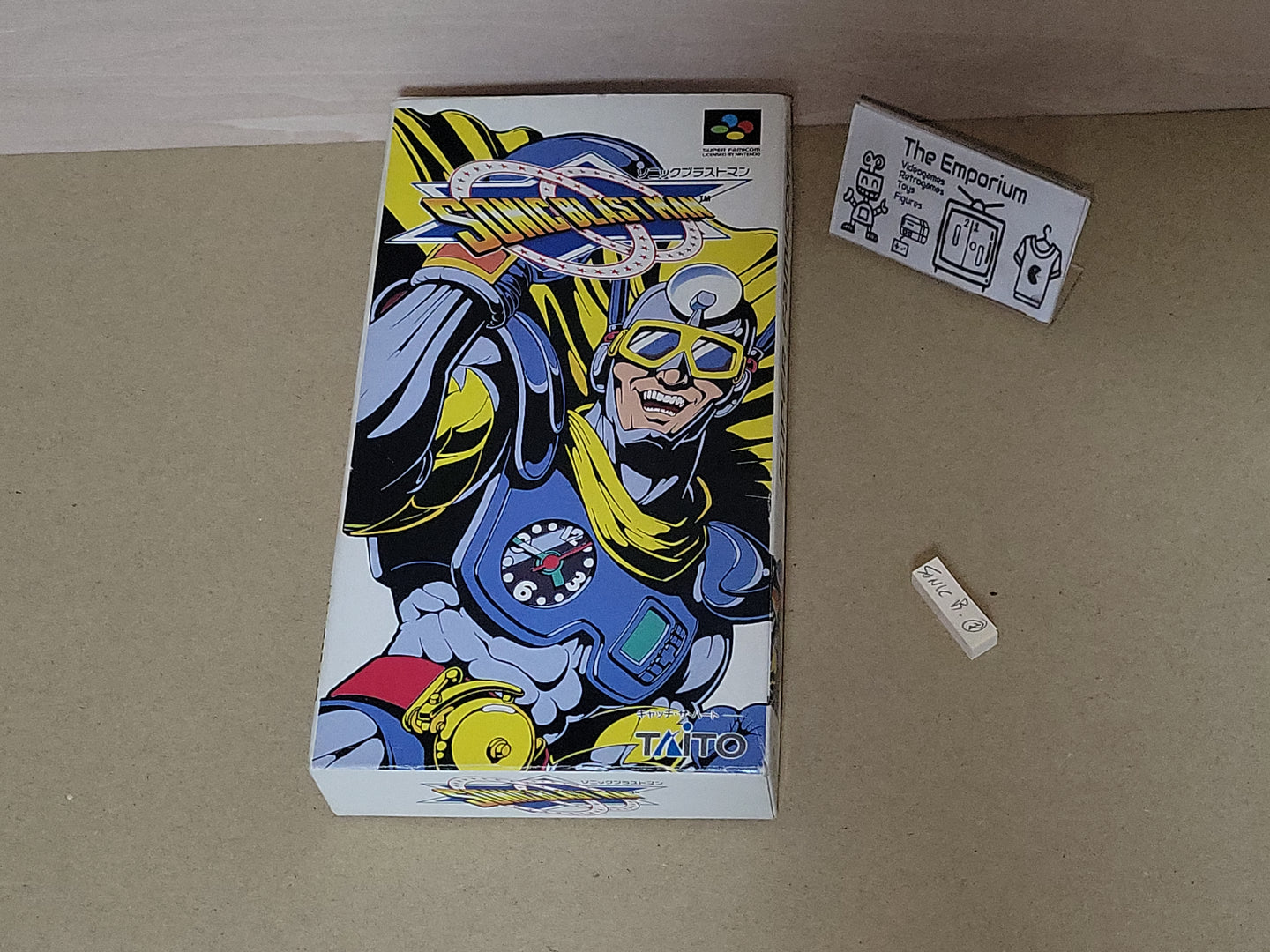 gian - Sonic Blastman - Nintendo Sfc Super Famicom