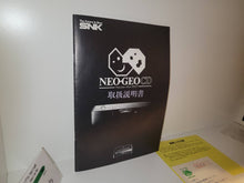 Load image into Gallery viewer, Snk NeoGeo CD FRONT LOADER Manual - Snk Neogeo CD NGcd
