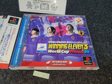 Load image into Gallery viewer, World Soccer Jikkyou Winning Eleven 3: World Cup France '98 - Sony PS1 Playstation
